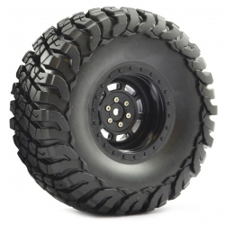 WHEEL Ø140MM TYRE (BLACK)  PAIR